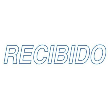 SEGELL TRODAT F "RECIBIDO"(4911)