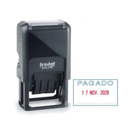 DATADOR TRODAT 4750/PAGADO