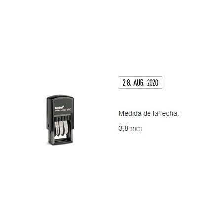 DATADOR TRODAT PRINTY 4810 3,8 mm. ANGLES
