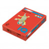 PAPER COLOR DIN-A4 VERMELL (500u)
