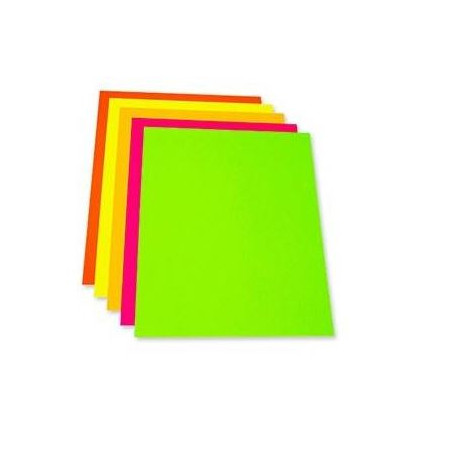 CARTOLINA DIN-A4 FLUOR ROSA (25u)