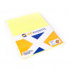 CARTOLINA DIN-A4 GROC LLIMONA  (25u)