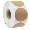 ETIQUETA KRAFT RODONA 45mm IDEAL SEGELL SEC  (100u.)