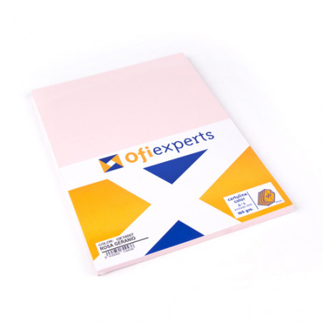 CARTOLINA DIN-A4 ROSA  (25u)