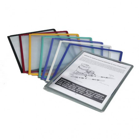 Fundas A4 para clasificadores Sherpa verde