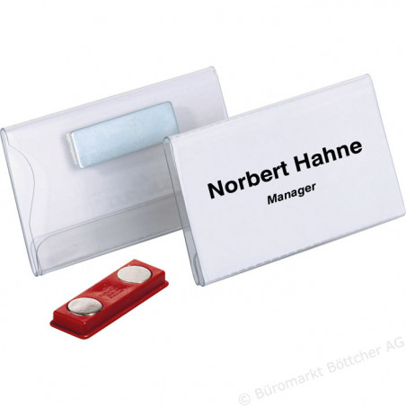 TARGETER IDENTIFICACIO 075x040 MAGNETIC DUR8116