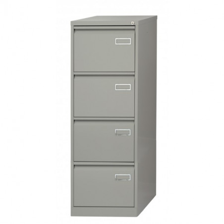 Archivador metálico 4 cajones 42,7x62,7x132,6cm gr