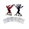 TARGETER IDENTIFICACIO 095x065 + CORDO VERMELL
