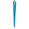 CINTA COLL / LANYARD MOSQUETO PER TARJETER BLAU TURQUESA