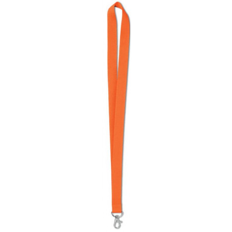 CINTA COLL / LANYARD MOSQUETO PER TARJETER TARONJA