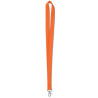 CINTA COLL / LANYARD MOSQUETO PER TARJETER TARONJA
