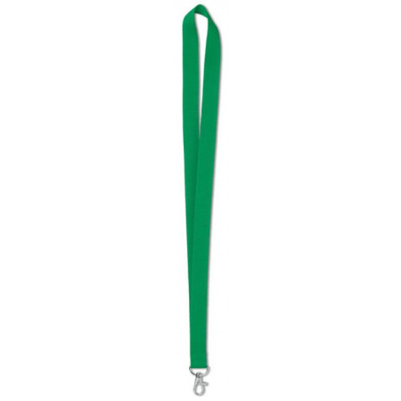 CINTA COLL / LANYARD MOSQUETO PER TARJETER VERD