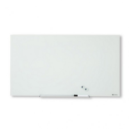 Pizarra NOBO DIAMOND magnética cristal blanco 993X559 mm