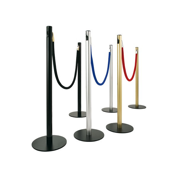 Poste Redondo Dorado de 100 cm. Planning Sisplamo