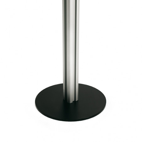 Soporte Pié Base redondo 190 x 30 cm. Planning Sis