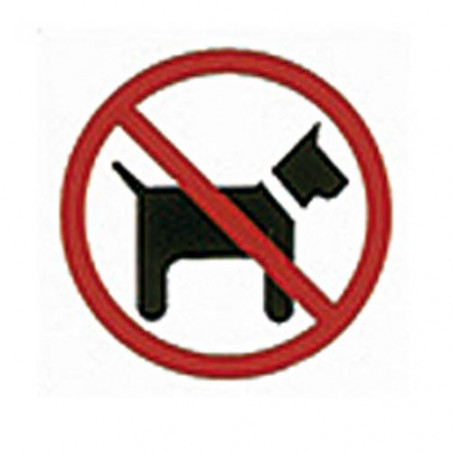 ETIQUETA ICONO 11x11 PROHIBIT GOS