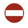 ETIQUETA ICONO 11x11 PROHIBIT EL PAS