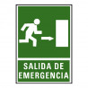 PLACA A4 "SALIDA EMERG. DRETA" FOTOLUMINISCENT