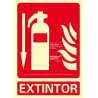 PLACA A4 "EXTINTOR" FOTOL.