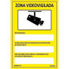 PLACA A4 "CAMARA VIGILANCIA"