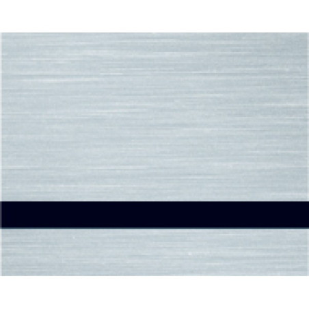 PLACA F LASER LIGHTS ADHESIU 0,1 mm NEGRE-PLATA