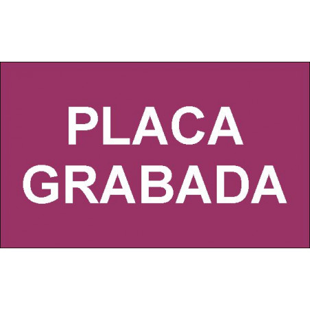 PLACA F LASER MAX 1,6 mm (BLANC/BURDEOS)
