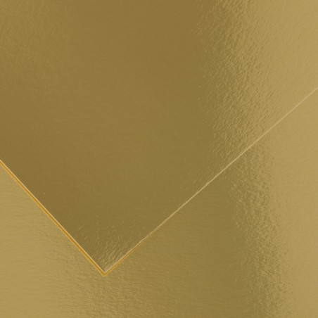 Cartulina 50x65cm 280 gr. Iris Metalizado Oro