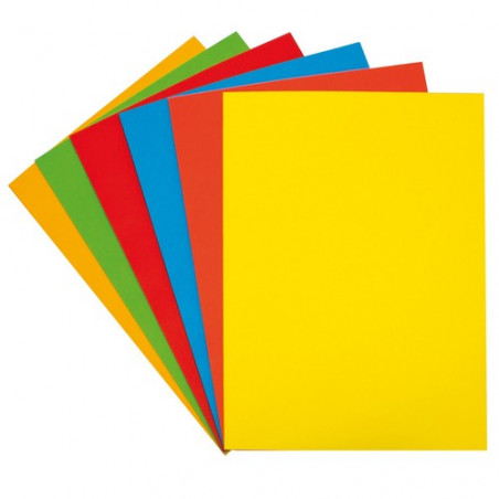 Papel color A4 80 gr. 100 hojas pastel colores surtidos Fixo