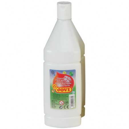 PINTURA TEMPERA LIQUIDA BLANC 1L JOVI