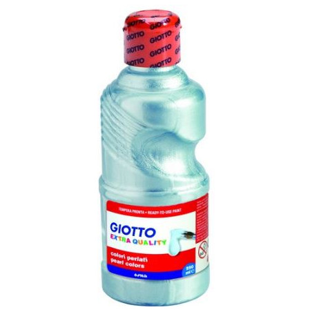 PINTURA TEMPERA NACAR CIAN 250ml. AMPOLLA