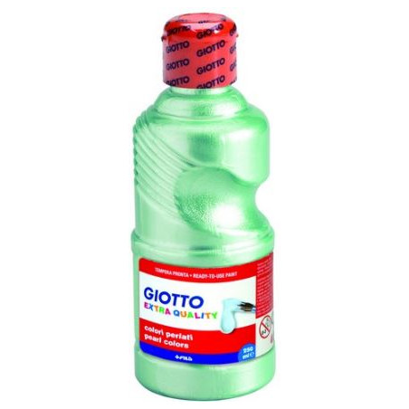 PINTURA TEMPERA NACAR VERD CLAR250ml. AMPOLLA