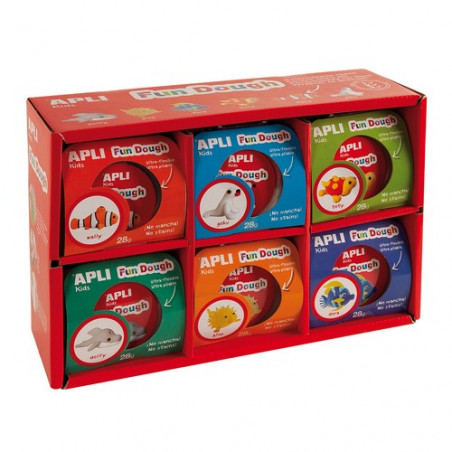 PLASTILINA APLI PASTA MODELAR 28g SECA AL AIRE