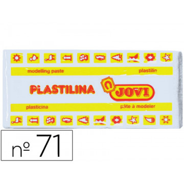 PLASTILINA JOVI REF.71 BLANC 150gr.