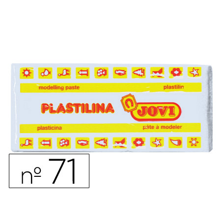 PLASTILINA JOVI REF.71 BLANC 150gr.