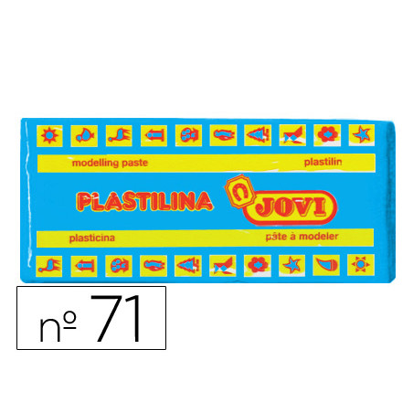 PLASTILINA JOVI REF.71 BLAU CLAR 150gr.