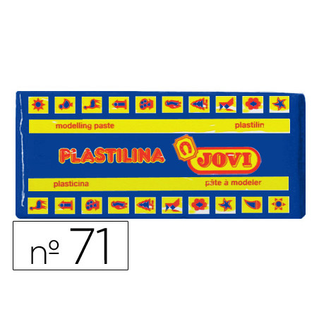PLASTILINA JOVI REF.71 BLAU FORT 150gr.