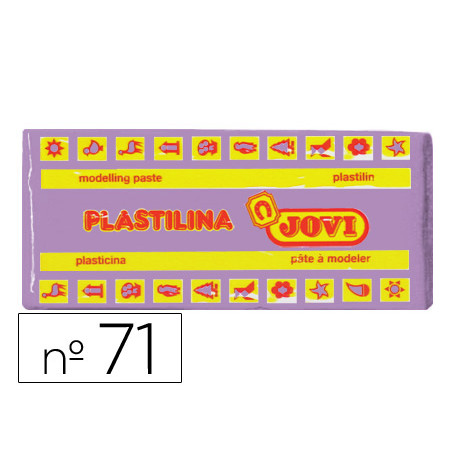 PLASTILINA JOVI REF.71 LILA 150gr.