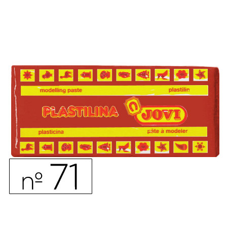 PLASTILINA JOVI REF.71 MARRO 150gr.