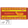 PLASTILINA JOVI REF.71 MARRO 150gr.