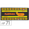PLASTILINA JOVI REF.71 NEGRE 150gr.