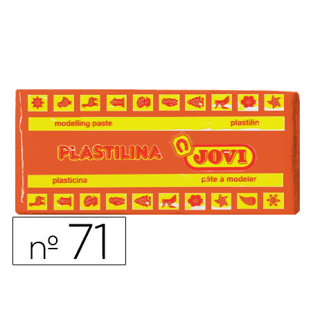 PLASTILINA JOVI REF.71 TARONJA 150gr.