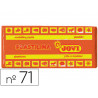 PLASTILINA JOVI REF.71 TARONJA 150gr.