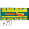 PLASTILINA JOVI REF.71 VERD FOSC 150gr.