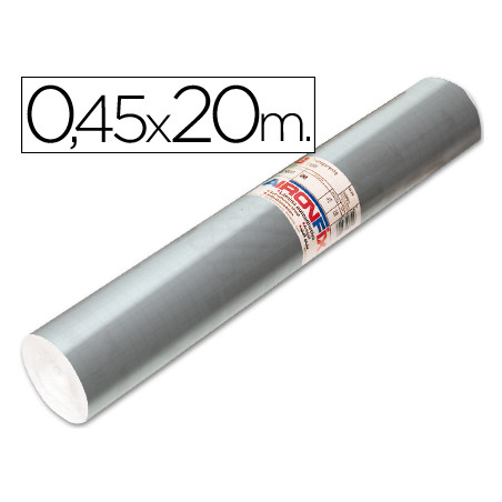 FORRO ADHESIU PLATA BRILLANT (20m) AIRONFIX 69193