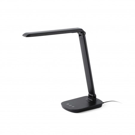 Lámpara sobremesa LED 8W LAS/106 negro Planning Sisplamo