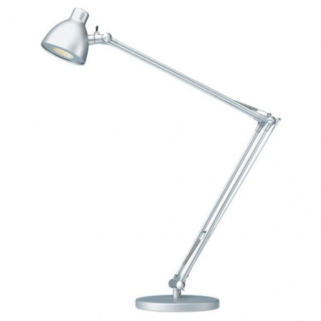 LAMPARA TAULA LED 4,8w VALENCIA PLATA