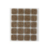 PROTECTOR FIELTRO 017x17mm MARRO (20u.) (FE)