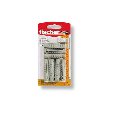 TACO PARED 5mm FISCHER SX (50u) (FE)