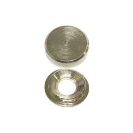 EMBELLIDOR ROSCA PLATA BRILLO 16 mm (4u)