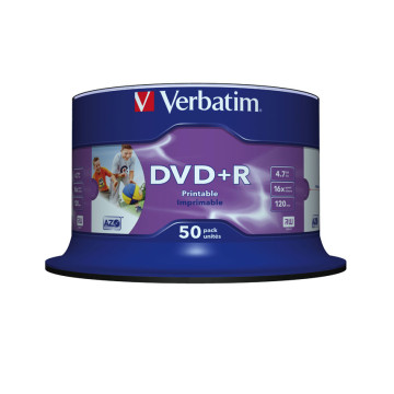 VERBATIM DVD +R 4.7GB 16X JEWEL CASE 5 ADVANCED AZ